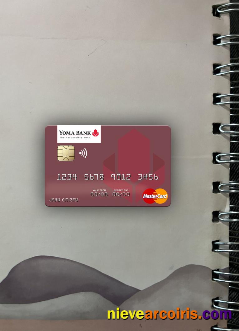 Myanmar Yoma Bank mastercard photolook